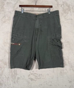 Volcom Scout Cargo Shorts Mens Size 36 Green - Picture 1 of 8