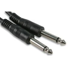 Guitar Lead Amp Cable 6.35mm 1/4 Inch Mono Jack Plug 6.3mm Keyboard Straight