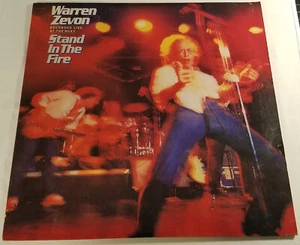 Warren Zevon - Stand In The Fire - Vinyl LP - 1980 - Live Recording - Picture 1 of 7