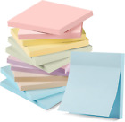 Sticky Notes 3X3 In, 12 Pads, Morandi Colors Self-Stick Note Pads, Sticky Pads A