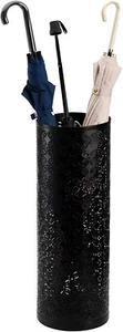 Metal Round Umbrella Stand Rack, Free Standing Umbrella Holder Bin, Canes Wal... - Picture 1 of 3