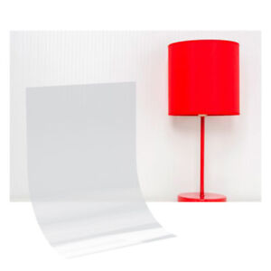 (47,71 EUR/m²) ASLAN® H 300 Hart-PVC Lampenschirmfolie Transparent (DIN A3)