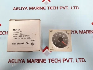 Fuji Electric MS4SA-AP Super Timer Relay 0.06S-60H - Picture 1 of 6