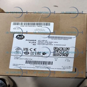 Brand New Sealed 22B-D010N104 4.0 kW 5 HP AC Drive in box - Bild 1 von 3