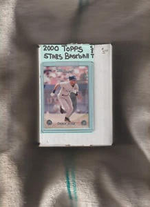 2000 TOPPS STARS BASEBALL COMPLETE 200-CARD HAND COLLATED SET W/ YDEREK JETER - Picture 1 of 1