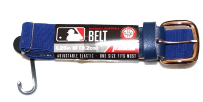 Cinturón Franklin Béisbol Softbol 1.25 In Ancho Azul 22" a 42" Ajustable Elástico Foto 1 de 4