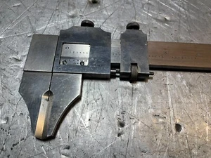 18" Bensons Vernier - Fine Adjustment Vernier Caliper Imperial - Knife-edge - Picture 1 of 9