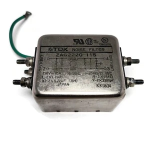 TDK Geräuschfilter ZAG2220-11S EMC-Filter Für Wechselstromleitung Für Einphasen. - Bild 1 von 7