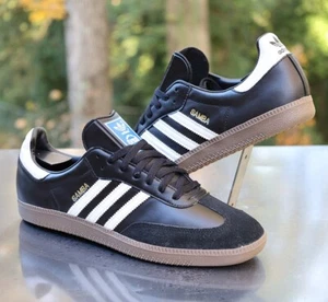 Adidas Samba OG Men’s Size 12 Black White Gum Custom G17100 - Picture 1 of 11