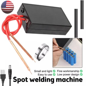 DIY Portable Mini Spot Welder Machine 6 Gears For 18650 Battery Welding Tool Kit - Picture 1 of 12