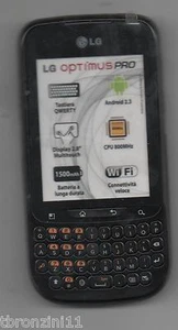 FINTO TELEFONO DA VETRINA - DUMMY - LG OPTIMUS PRO (IS NOT A PHONE) - Picture 1 of 1