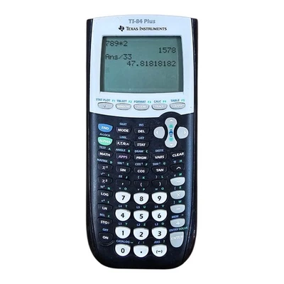 Texas Instruments TI-84 Plus Graphing Calculator Cover WORKS TESTED - Image 1 of 4