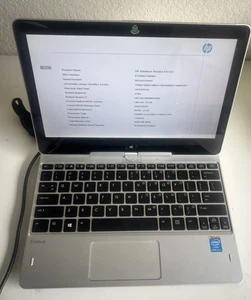 HP Elitebook Revolve 810 g2 Core I5-4300U 1.9GHz 128GB SSD 8GB RAM**No OS Parts - Picture 1 of 9