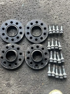 Separadores de rueda centrados en el eje TPR con pernos más largos aleación CNC Vauxhall - Imagen 1 de 3