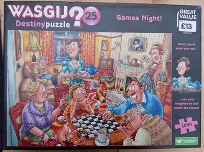 WASGIJ? 25 Games Night  - 1000 Pieces Jigsaw Puzzle - Image 1 of 3
