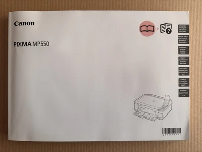 NOTICE UTILISATEUR IMPRIMANTE CANON PIXMA MP 550 - Photo 1/4