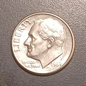 1989-D Roosevelt Dimes US Münzen Sammlung zirkuliert (#1) - Bild 1 von 2