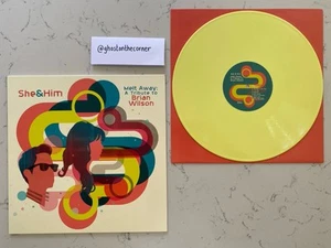 She & Him - Melt Away : A Tribute to Brian Wilson - Yellow Vinyl LP - Picture 1 of 4