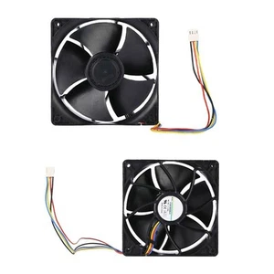 12V 7000RPM 5Blade 120MM PC Cooling Fan Portable Mining Machine Ventilation - Afbeelding 1 van 12
