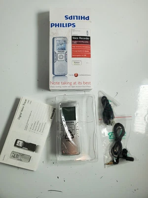 Philips Digital Voice Tracer Digital MP3 Recorder LFH0662/40 - Open Box - Image 1 of 4