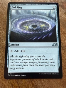 Sol Ring / Sonnenring - Tarkir Dragonstorm - NM - EN - MTG - Magic the Gathering - Bild 1 von 1