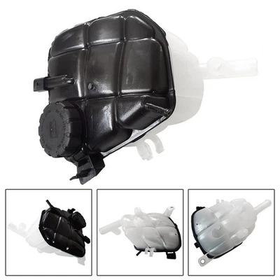 Car Expansion Tank With Level Sensor Plastic Coolant Tank Replace Accessories - Image 1 of 4