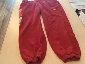 Nike Athletic Department Red Drawstring Sweatpants/Joggers Size 2XL WEAR - Picture 1 of 9