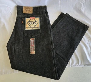 NOS! VINTAGE LEVI'S HERREN 505 ORANGE TAB DENIM JEANS, W40 L30, 40505-0259 Dark - Bild 1 von 12