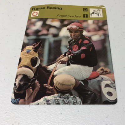 Juego Sportscaster 1977-79 Angel Cordero #12-05 carreras de caballos - ver fotos Foto 1 de 4