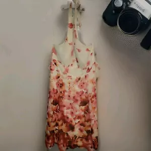 Charlotte Russe Halter Dress floral junior sz 11. - Picture 1 of 3