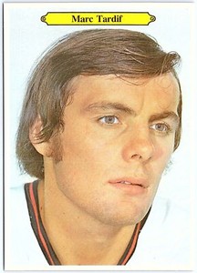 1981-82 O-Pee-Chee Super Marc Tardif OPC  Jumbo Card Quebec Nordiques #17