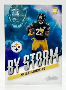 Panini Absolute By Storm Najee Harris RC 2021 Pittsburgh Steelers - Imagen 1 de 2