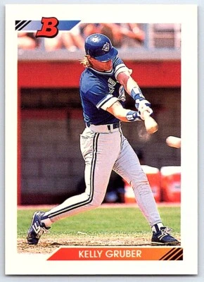 1992 Bowman Kelly Gruber Toronto Blue Jays #510 - Image 1 of 2