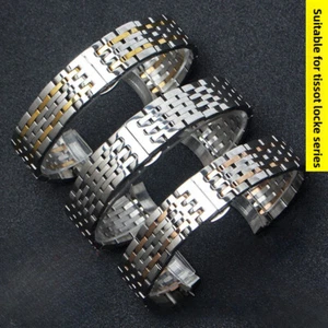 Premium für Tissot Le Locle Edelstahl Uhrenarmband Butterfly Schließe 19 mm - Bild 1 von 8