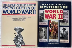 Thomas Parrish,Encyclopedia of WWII;Robert Jackson,Unexplained Mysteries of WWII - Foto 1 di 24