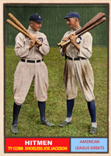 SHOELESS JOE JACKSON TY COBB "HITMEN" ACEOT ART CARD ### BUY 5 GET 1 FREE