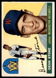 1955 Topps Dean Stone . Washington Senators #60