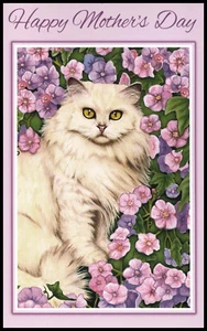 Grußkarte - Katze Kätzchen - Muttertag - 1071 - Bild 1 von 2