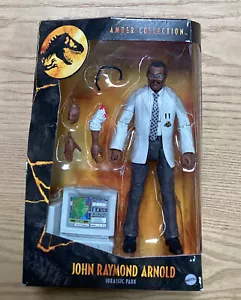 ⚡️Jurassic Park John Raymond Arnold Amber Collection 6" Action Figure 🆕 - Picture 1 of 2