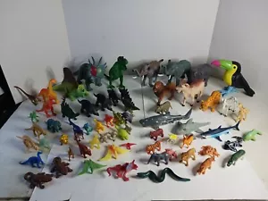 Huge Dinosaur, Jungle Animal And Army Men Lot Over 200 Pieces - Picture 1 of 13