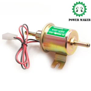 Electric Fuel Pump Low Pressure Bolt Fixing Petrol HEP-02A for Car Carburetor - Picture 1 of 10