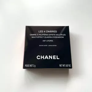 Chanel Les 4 Ombres 387 UTOPIA Limited Edition Camelia Futura Quadra Eyeshadow - Picture 1 of 7