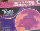 Trolls World Tou Glitter Puzzle Ages 4 and  48 Piece Finished