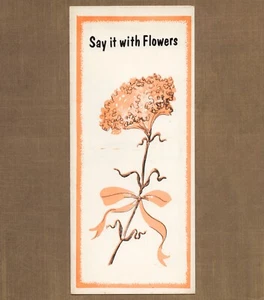 Tarjeta de amor para adultos palos de menta vintage sin usar, dilo con flores, atornille - Imagen 1 de 6