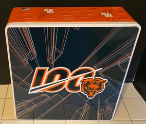 100th Anniversary Tin Bears Box with George Halas & Khalil Mack Bobbleheads - Picture 1 of 15