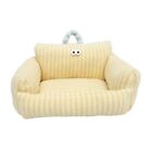 Soft Pet Sleeping Cushion Velvet/PP Cotton Pet Deep Sleeping Sofa  Winter