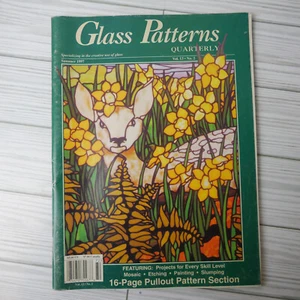 Glass Patterns Quarterly Summer 1997 Vol 13  #2 Creative Use of Glass Magazine - Picture 1 of 5