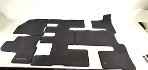 New OEM Genuine Kia Floor Mats 2015-2021 Sedona SX 7 pass black A9F14-AC000-WK - Picture 1 of 7