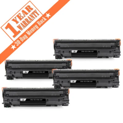 4x Tóner compatible Canon 137 para CRG137 imageClass MF212w MF244dw MF216n 247dw Foto 1 de 4