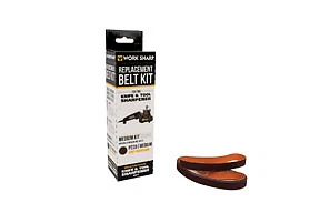 Work Sharp Knife&Tool Sharpener P220 Coarse Grit Replacement Belt Kit PACK OF 4 - Image 1 of 1